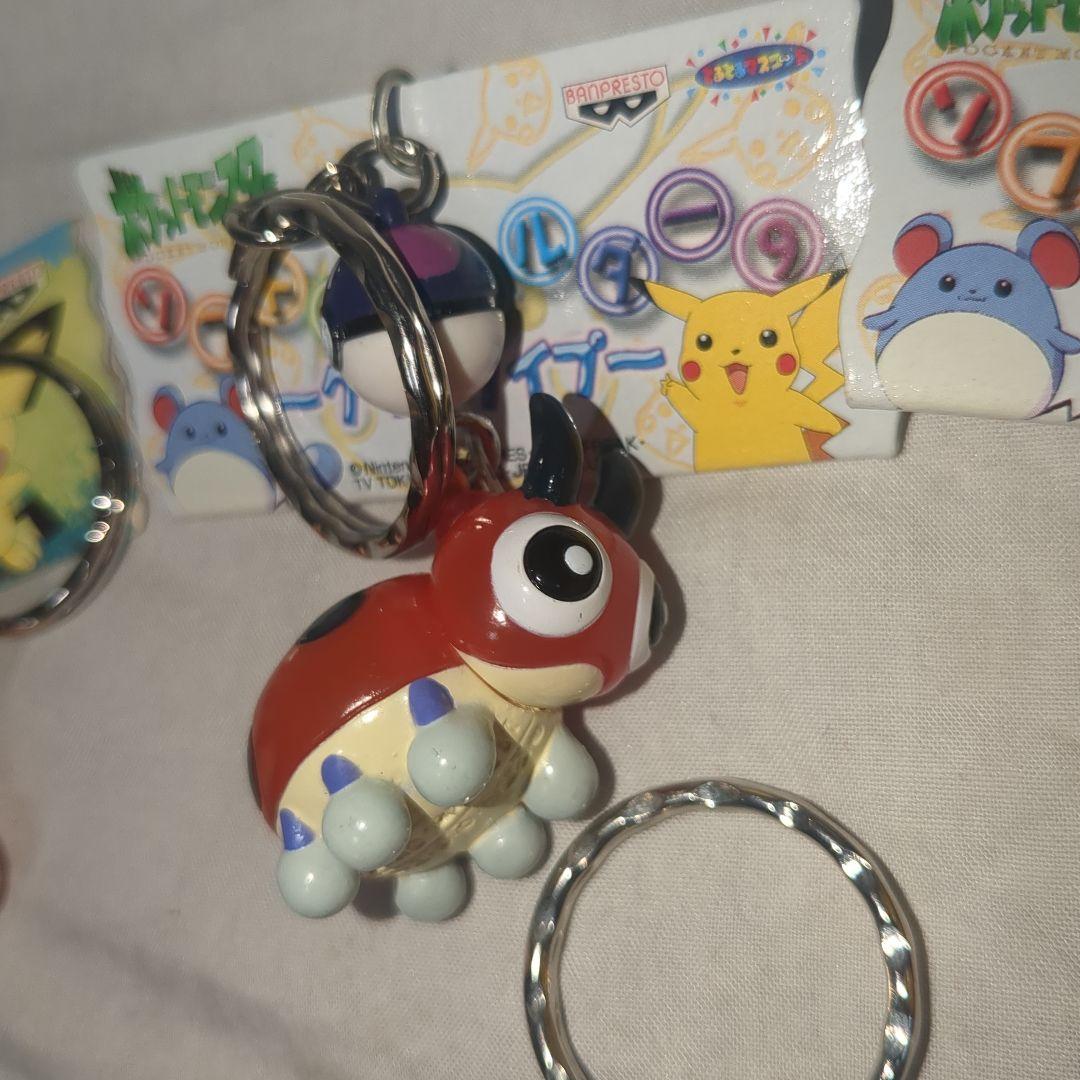 ポケットモンスター　ソフトキーホルダー　 10個セット　平成レトロ当時品