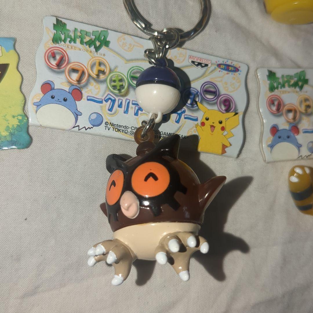 ポケットモンスター　ソフトキーホルダー　 10個セット　平成レトロ当時品