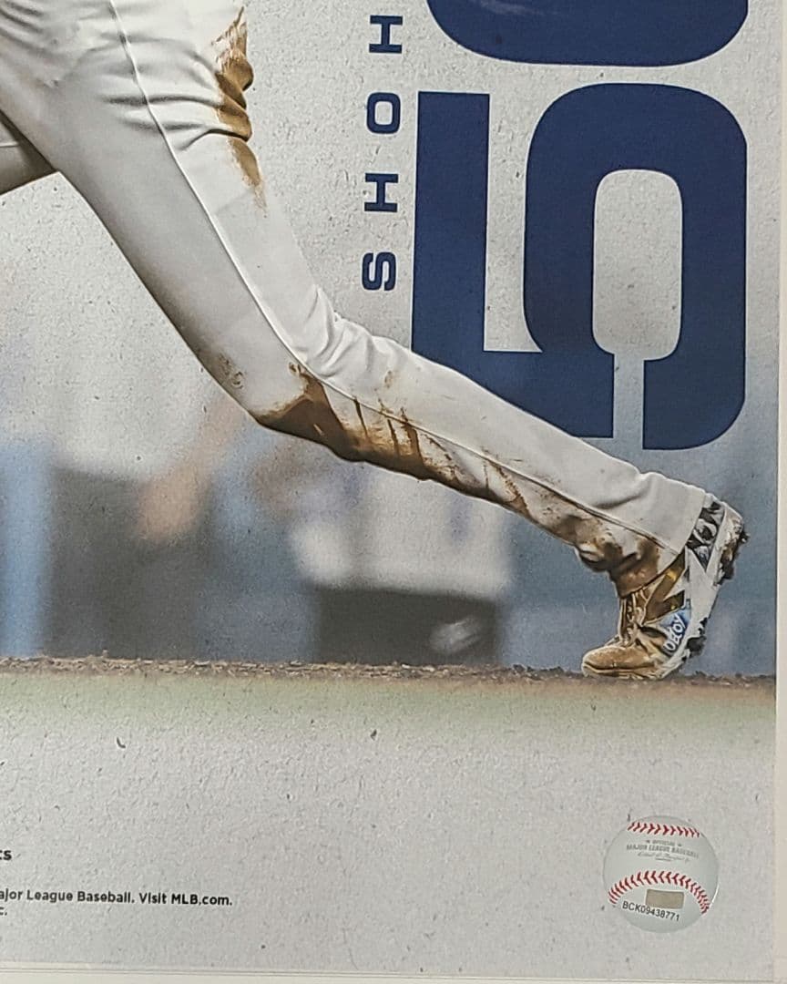 大谷翔平　50/50　ポスター　透明ケース付き
