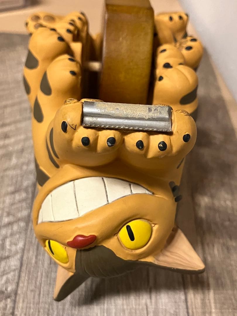 ネコバス テープカッター　となりのトトロ　ジブリ　テープホルダー
