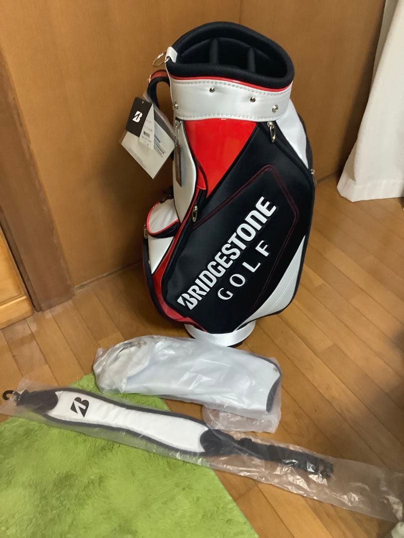 【新品】BRIDGESTONE 軽量キャディバッグ CBG21Y WK 9型