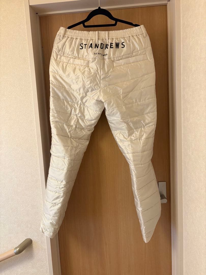 ST ANDREWS パデッドパンツ ホワイト