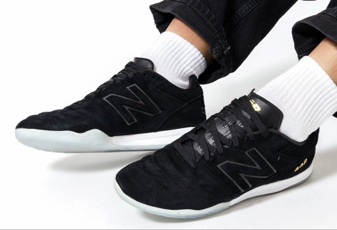 New Balance 442 黒 フットサルシューズ　28cm