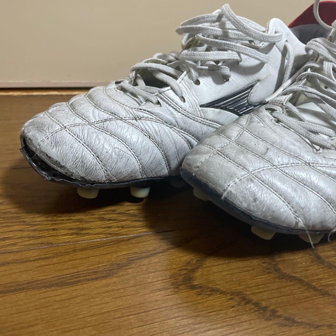 Mizuno サッカーシューズ ホワイト スパイク