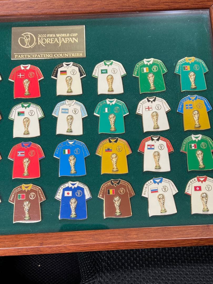 【2002年日韓サッカーワールドカップ記念ピンバッジセット】FIFA