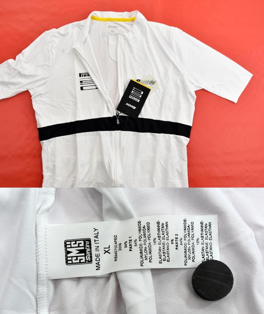 Pirelli Sport Club ジャージ size:XL ホワイト