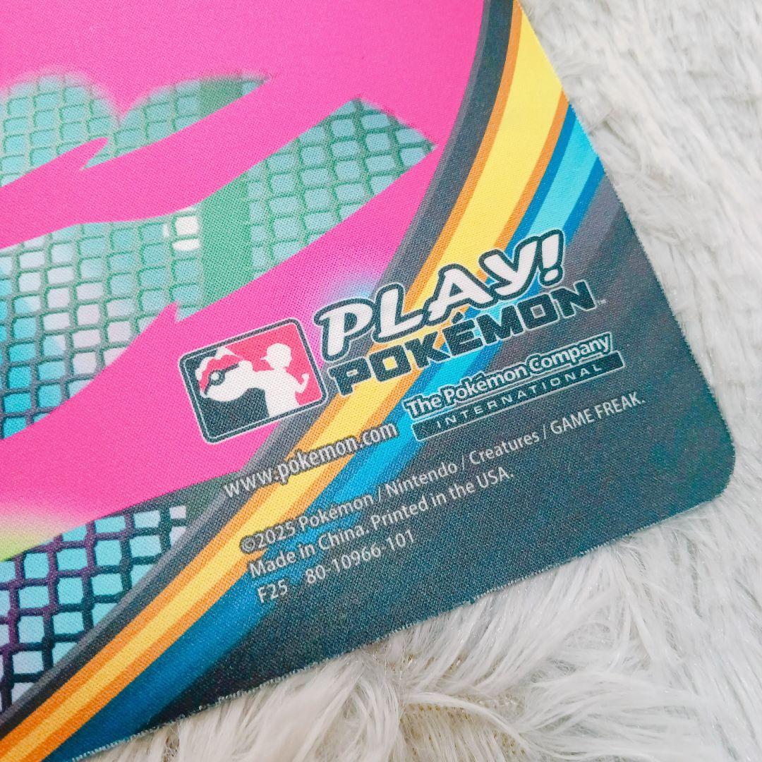 ☆海外限定☆ポケモン メガリザードンX プレイマット リーグカップ 公式マット