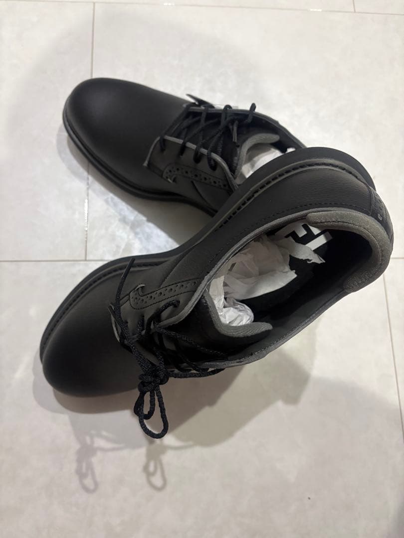 フットジョイ FootJoy トラディションズ スパイクレス27.0 9W BK