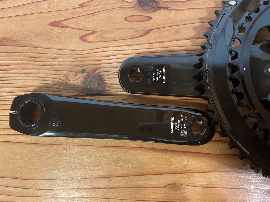 シマノ デュラエースFC-09クランクセット 54/40T 170mm