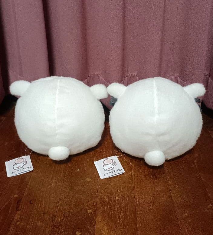 ポメラニアンもち　おめかしリボンぬいぐるみ BIG　全4種セット
