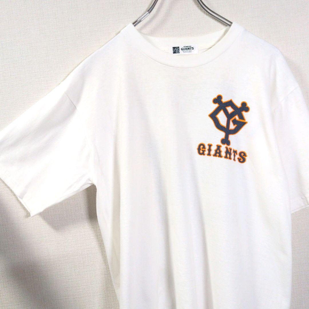 YOMIURI GIANTS Tシャツ 高橋由伸選手 ホワイト ロゴ　24