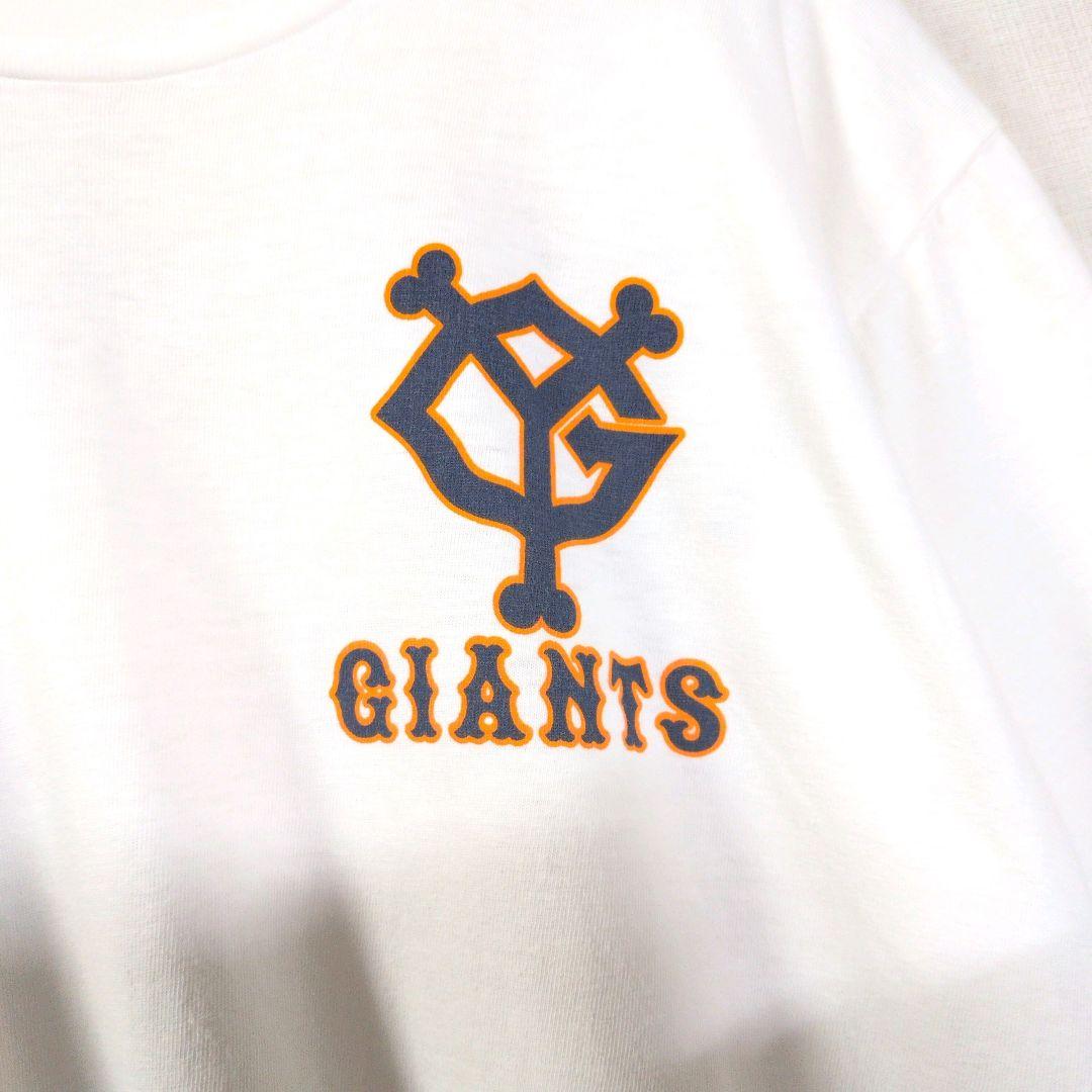 YOMIURI GIANTS Tシャツ 高橋由伸選手 ホワイト ロゴ　24