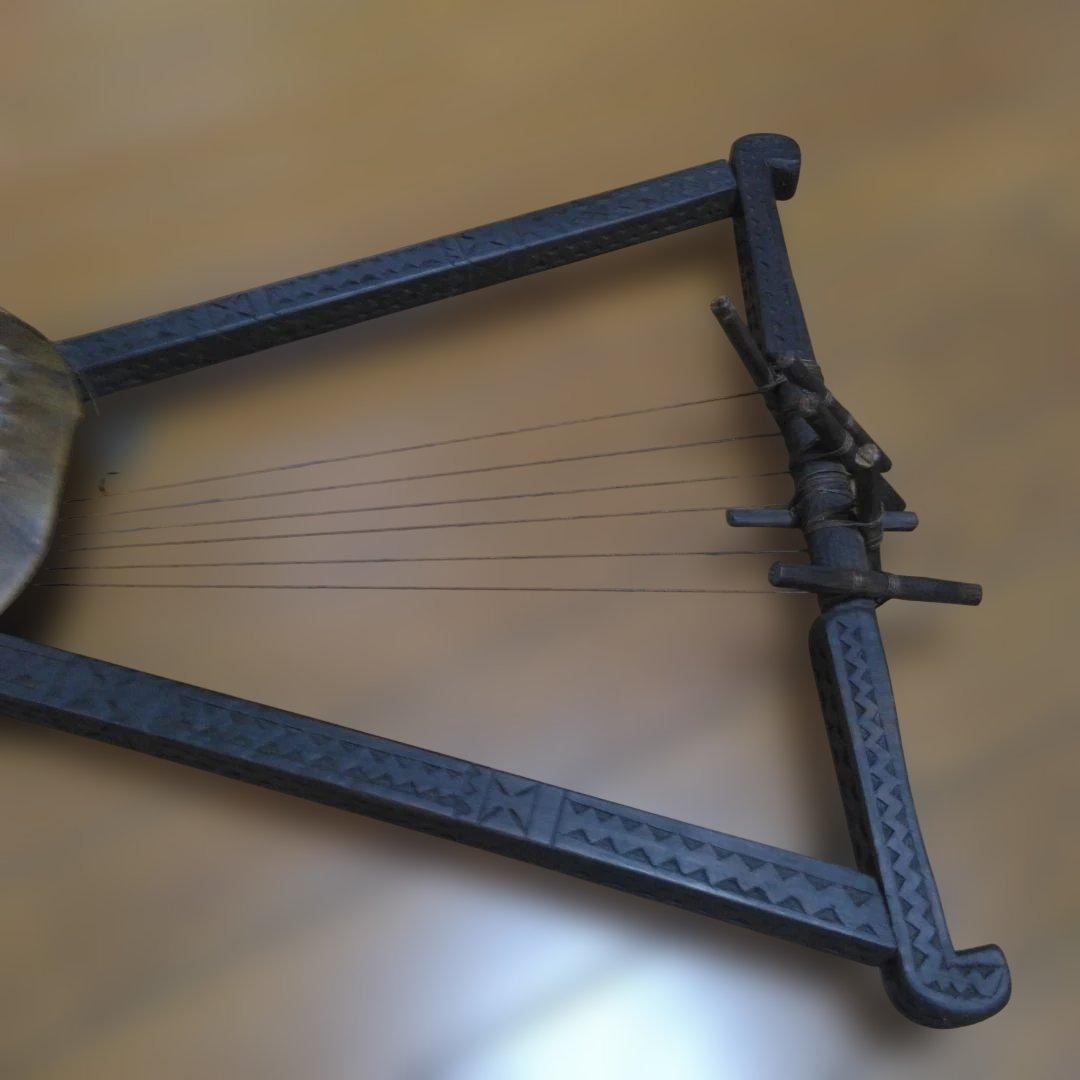 中型弦楽器 エチオピアの楽器