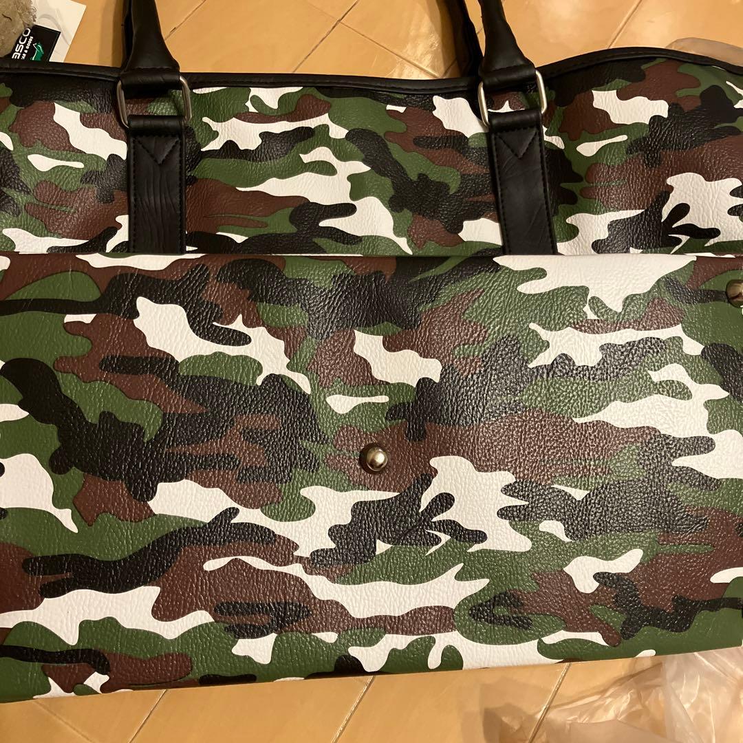 【新品】Kasco カモフラージュ ゴルフバッグ 大
