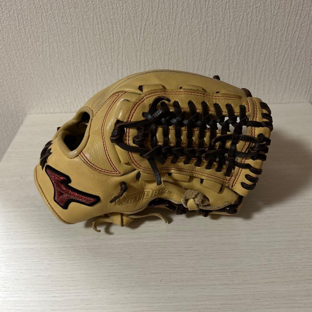 ミズノ 軟式グローブ ベージュ