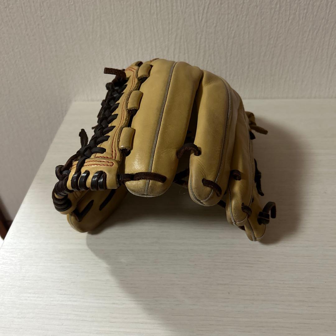 ミズノ 軟式グローブ ベージュ