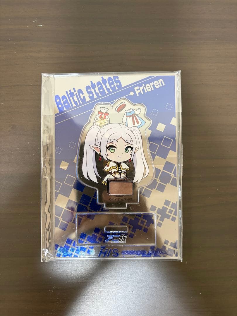 葬送のフリーレン HIS アニ旅 バルト三国 アクリルスタンド クリアファイル