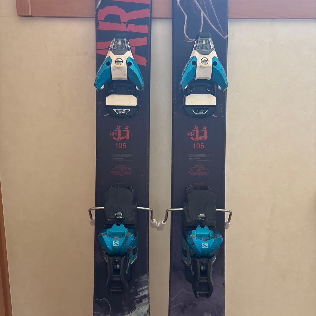 ARMADA JJ 195 スキー バインディング付き