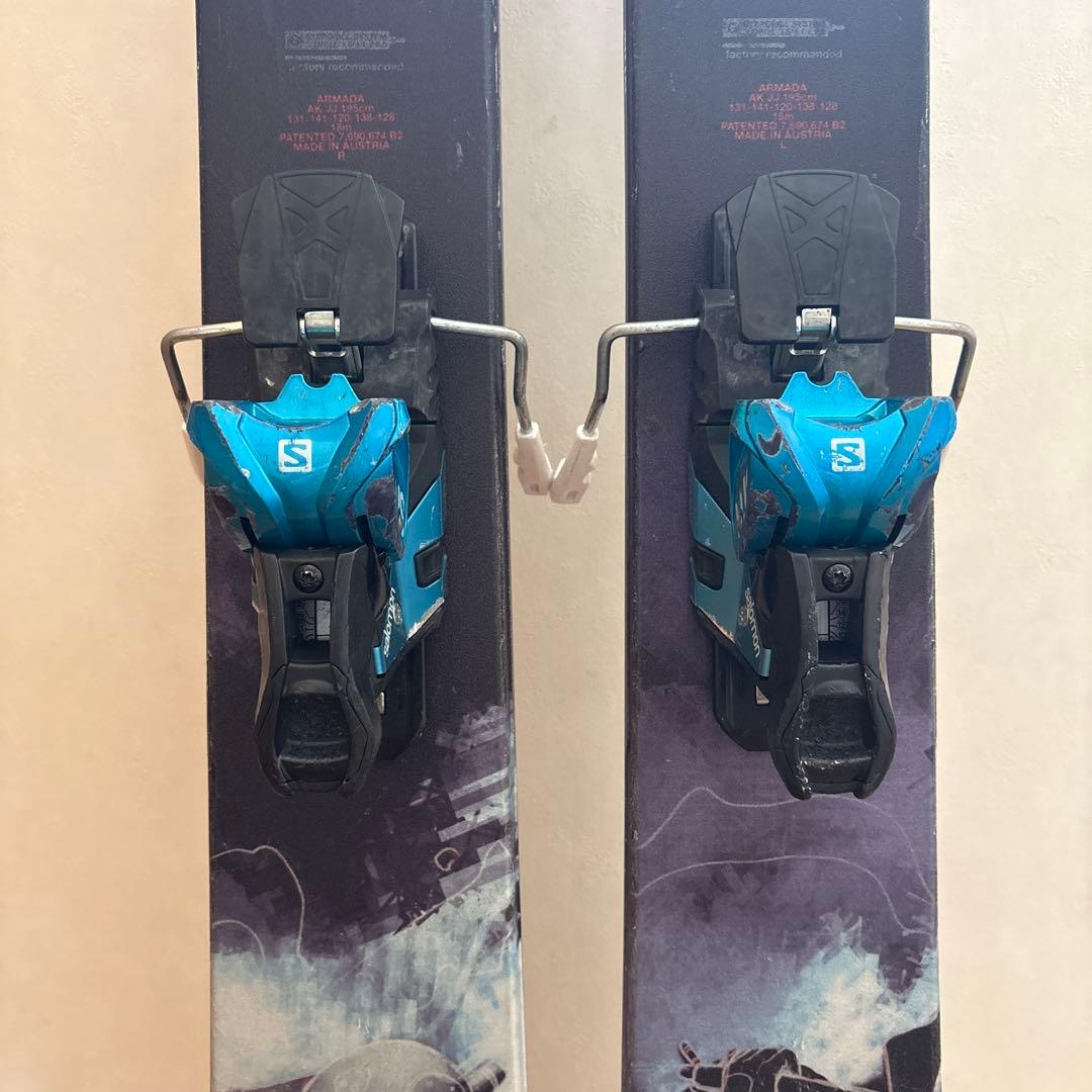 ARMADA JJ 195 スキー バインディング付き