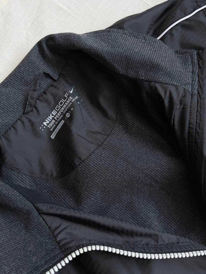 Nike ゴルフ ブラック レインウェア メンズ 上下 M