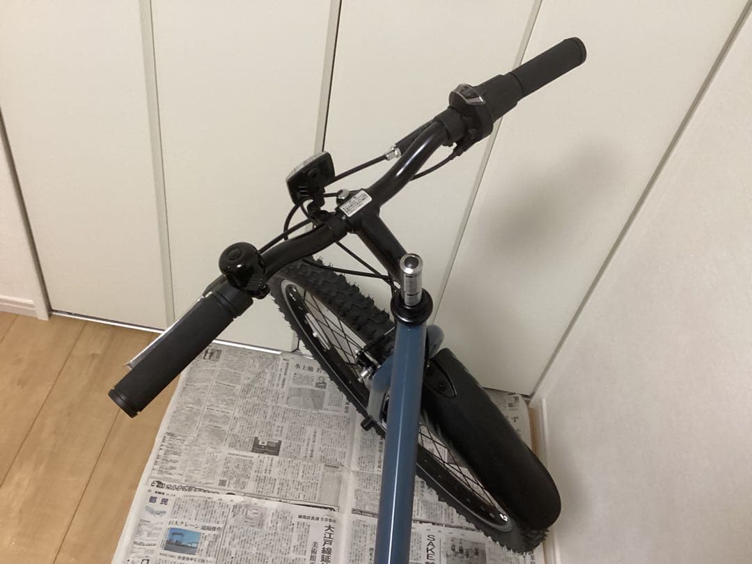 【特価】FIELDCHAMP 26インチ6段折畳みマウンテンバイクGY