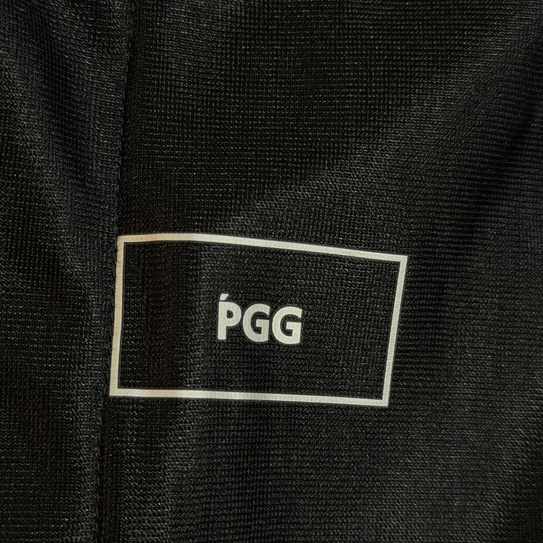 PGG　中綿ベスト　パーリーゲイツ　ゴルフ　黒　バックロゴ　大きいサイズ　XL