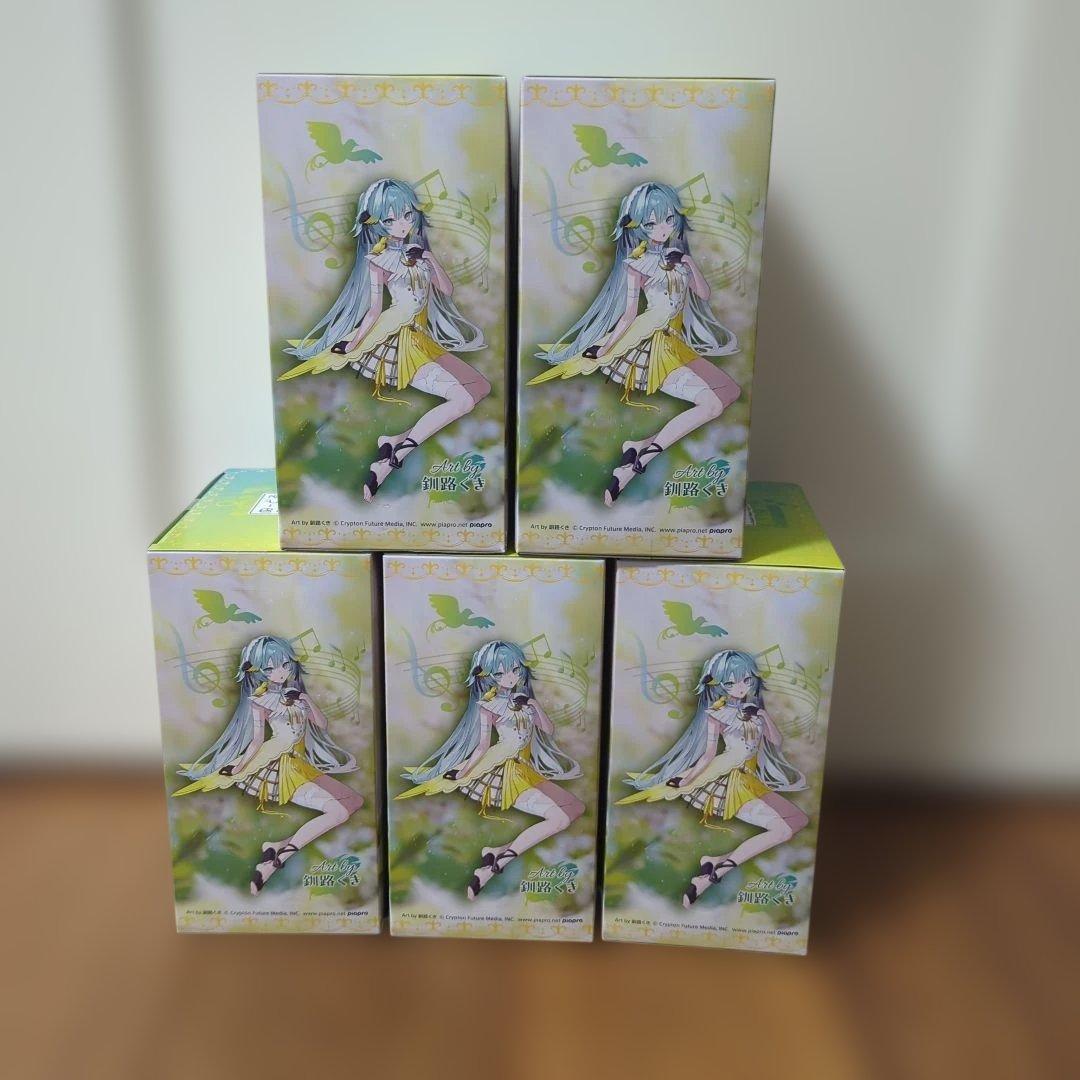 初音ミク シリーズ ぬーどるストッパーフィギュア カナリア 5体セット