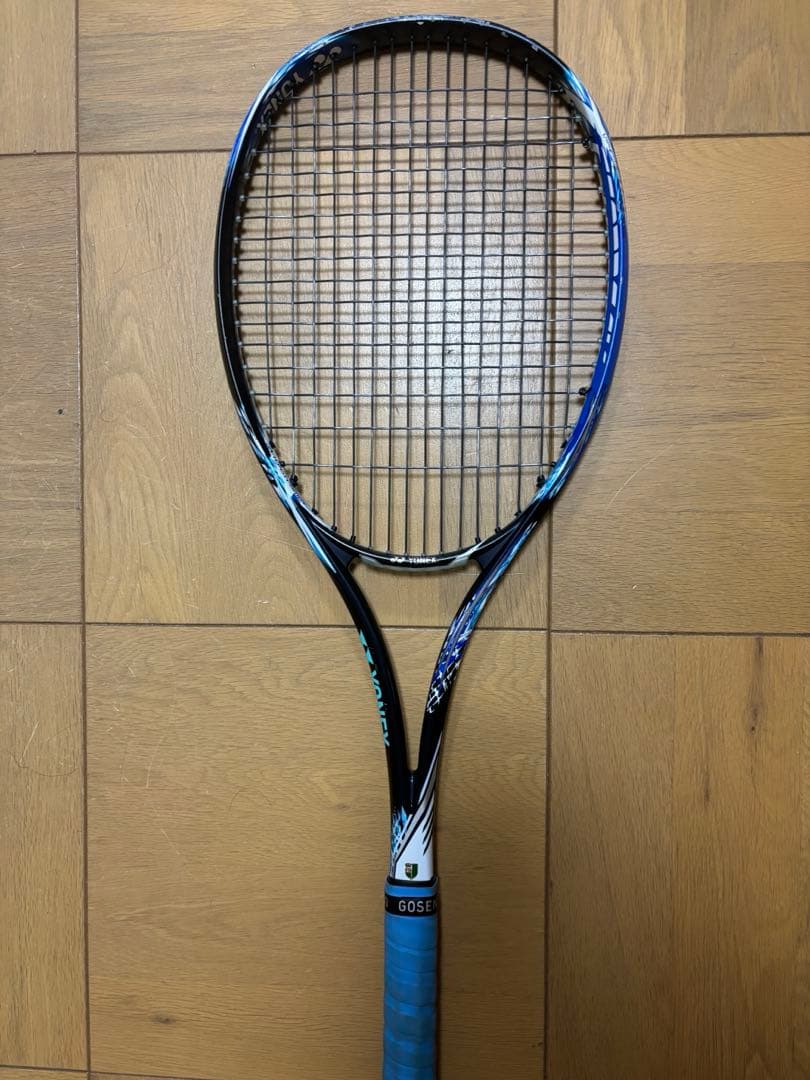 ソフトテニス ヨネックスラケット ジオブレイク50s レザーラッシュ7s 2本