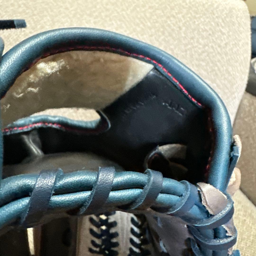 値下げ不可【中古】Wilson 一般ソフトボール/軟式 内野用グローブ　リペア品