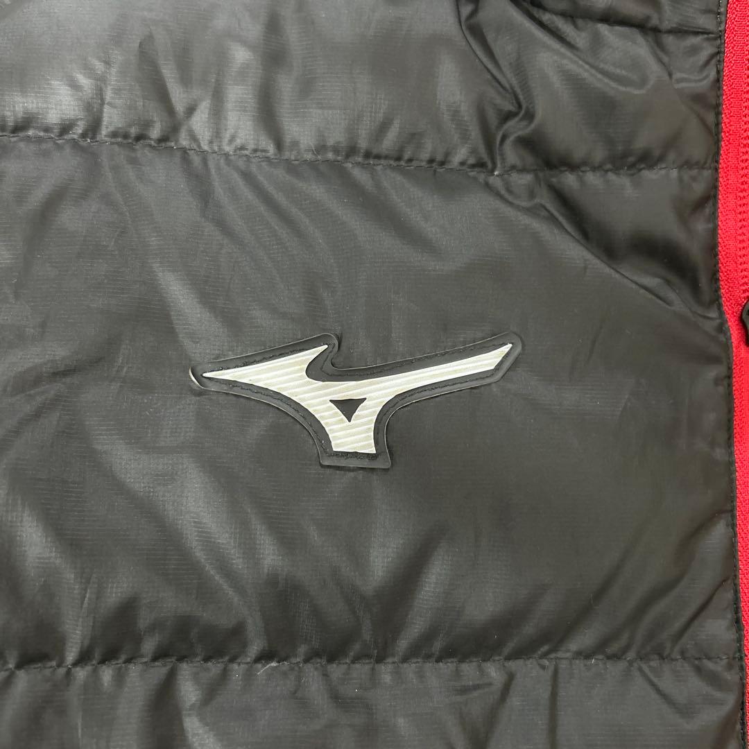 MIZUNO ミズノ　モレリア　MORELIA ダウン　ハーフコート M 美品