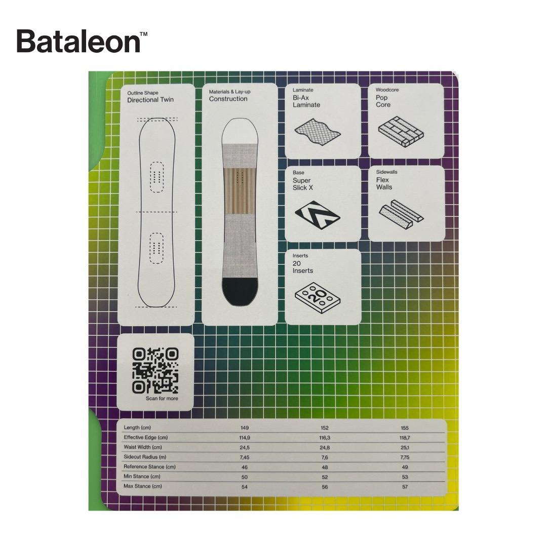 Bataleon CHASER 152CM 日本限定 新品 バタレオン152