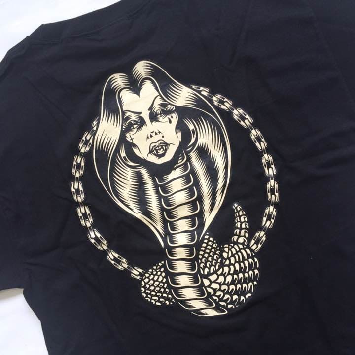 SANTACRUZ Ｔシャツ セルピエンテ Ｍ