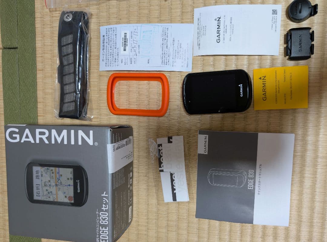 サイクルコンピューター GARMIN EDGE 830 セット