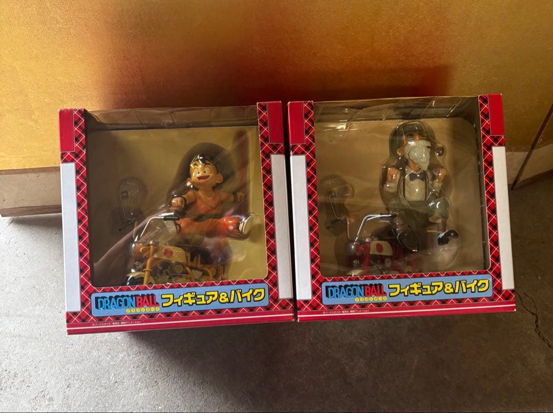 カ*ズ様 【未使用完品】ドラゴンボール バイク フィギュア 亀仙人　悟空