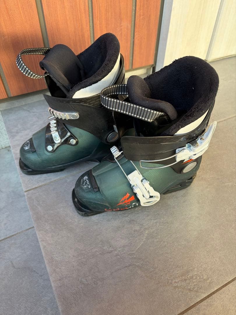 Salomon サロモン　スキー 100 ブーツ　20㌢　ストック　８０㌢