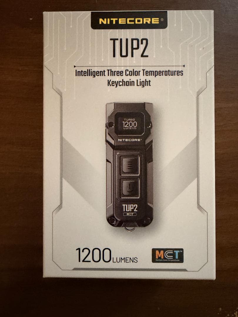 【新品】 NITECORE TUP2 ナイトコア ブラック フラッシュライト