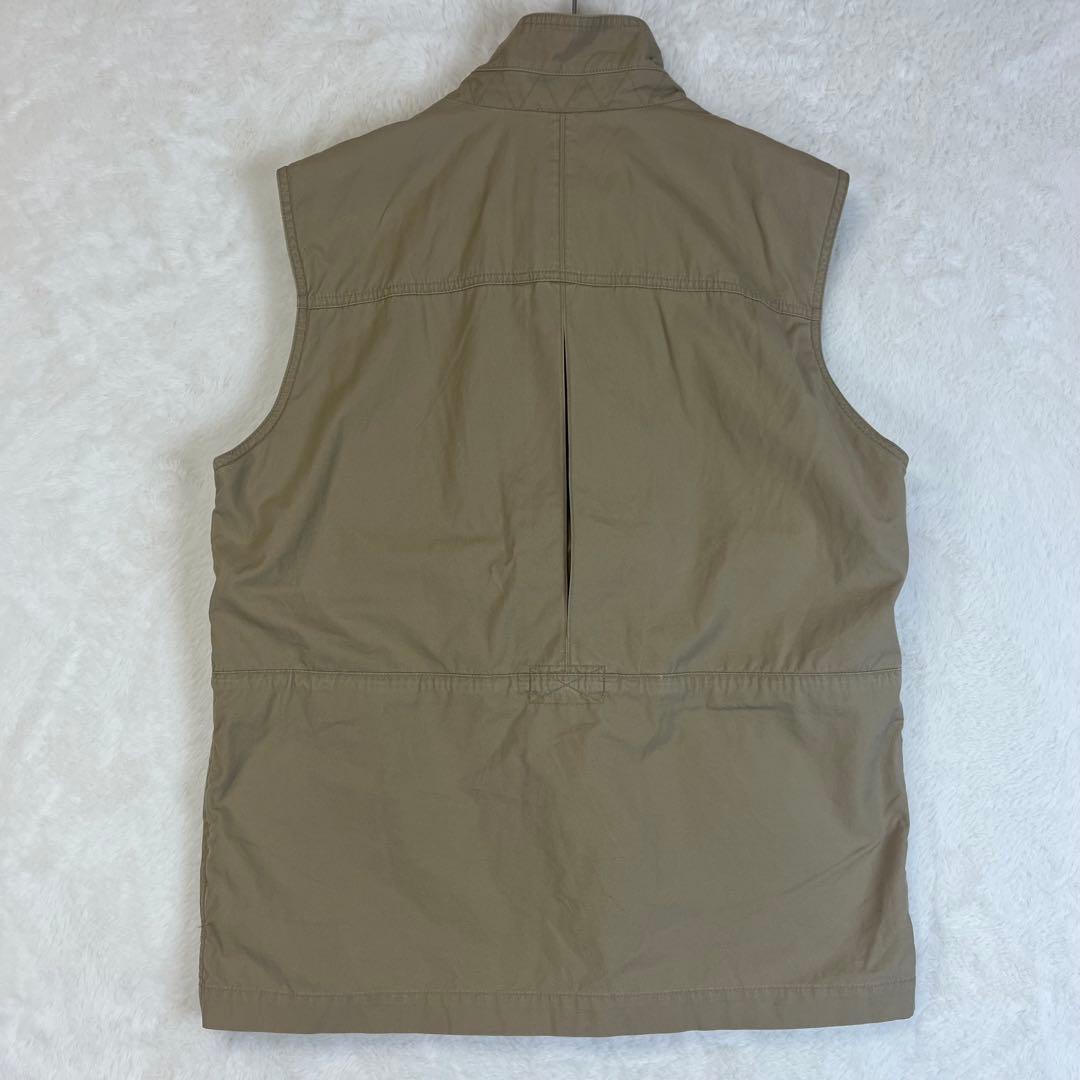 【美品】 エルエルビーン フィッシングベスト ベージュ Mサイズ