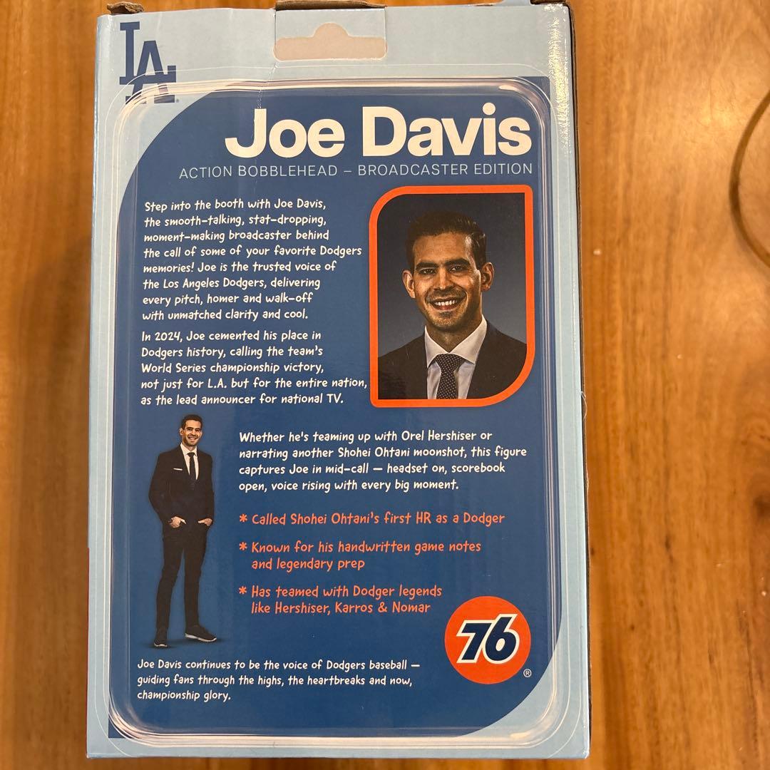 早い者勝ち⭐︎Joe Davis アクションボブルヘッドドロサンゼルスドジャース