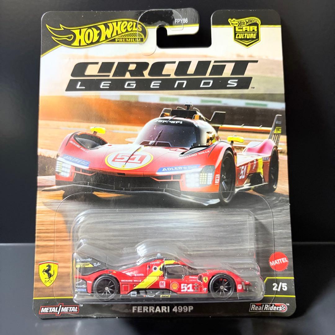 ホットウィール フェラーリ 7点セット 499P ラフェラーリ F50 365