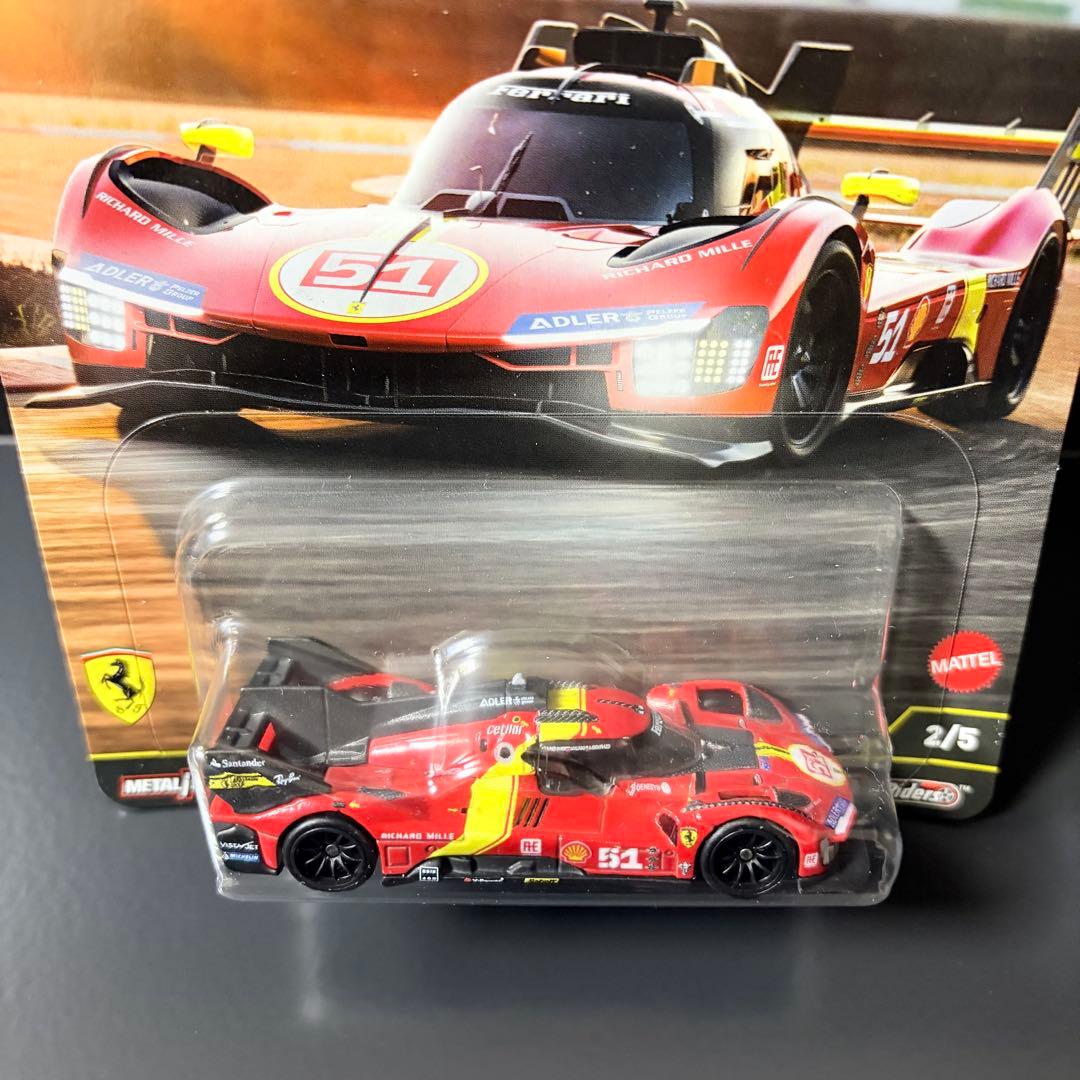 ホットウィール フェラーリ 7点セット 499P ラフェラーリ F50 365