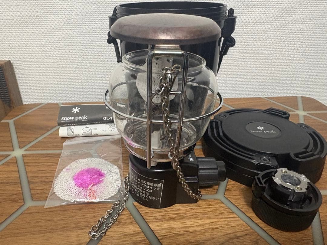  peak 2WAY ランタン 専用ケース付き