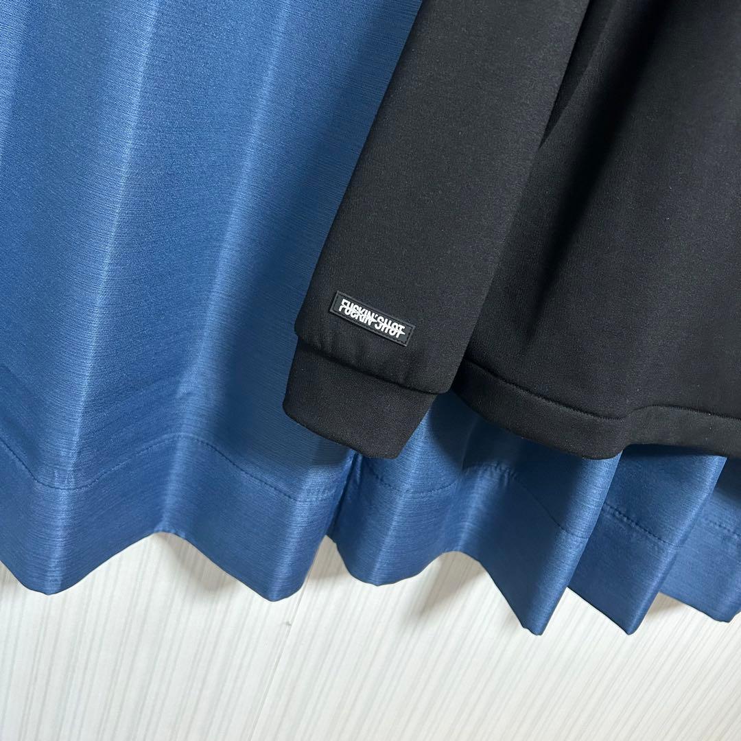 美品 BANDEL バンデル ゴルフ スウェット モックネック 長袖シャツ XL
