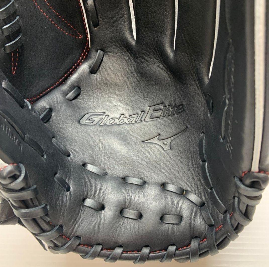 シ*ノ様 Mizuno ブラック 野球グローブ 右投げ用