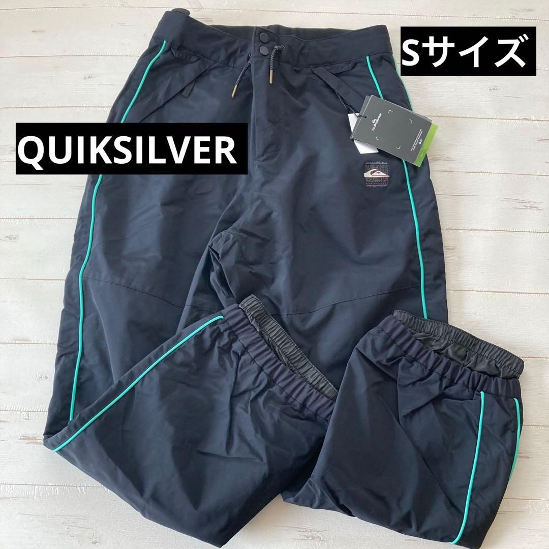 タグ付き クイックシルバー メンズ スノーパンツ Sサイズ 黒m15