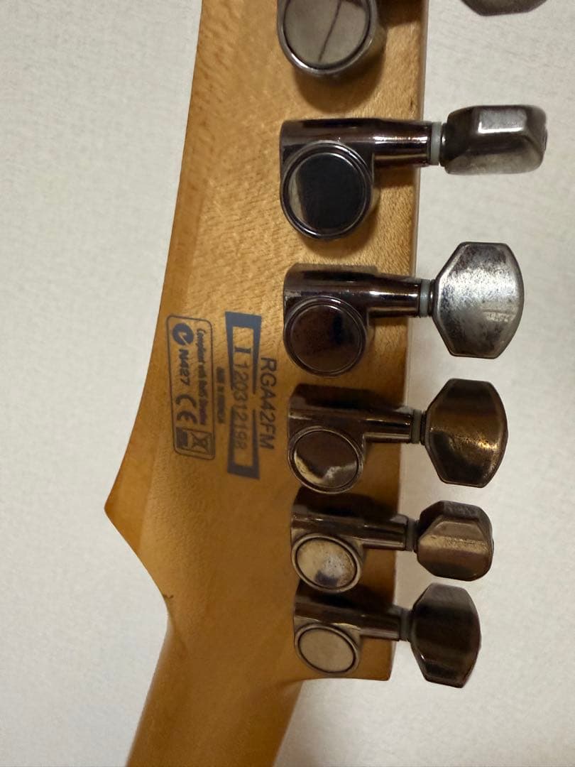 Ibanez rga42fm 2012年産　FISHMAN