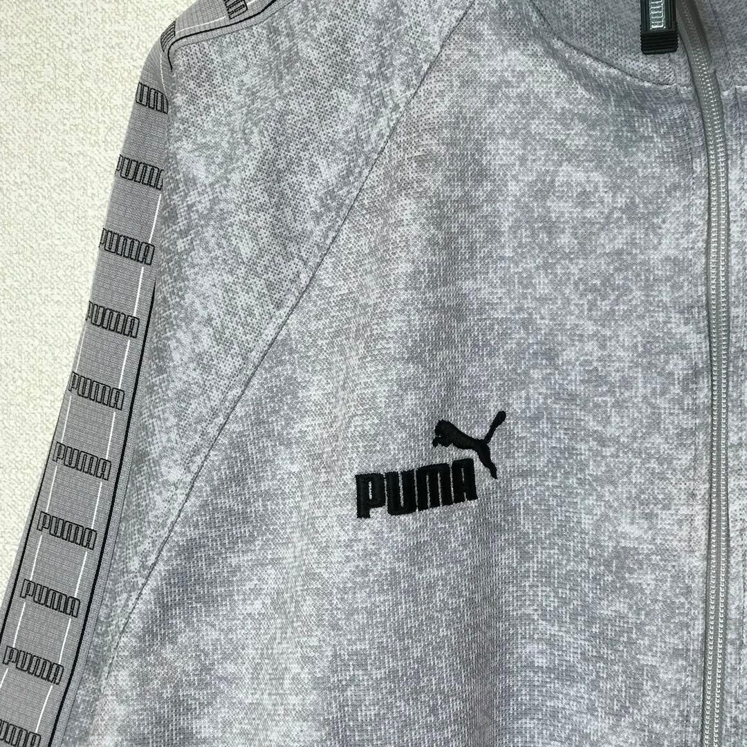 プーマ　ジャージ　上下セットアップ　刺繍ロゴ　ラインロゴ　ヒットユニオン　日本製