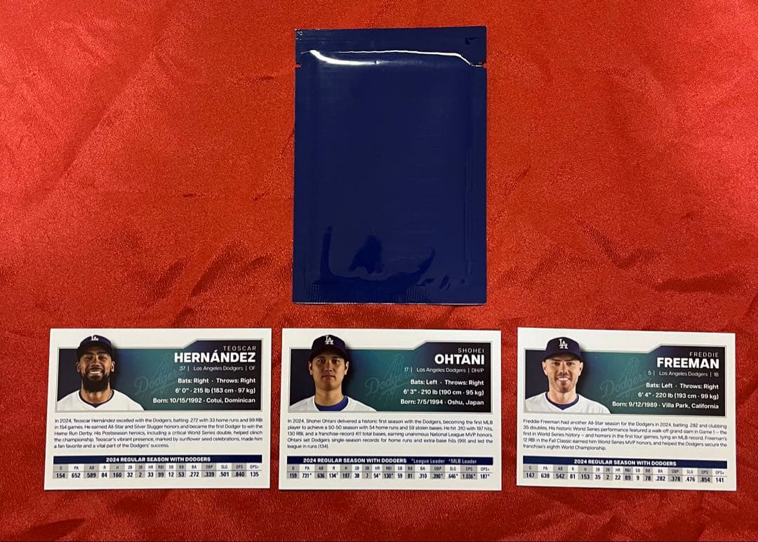 ドジャース トレカ トレーディングカード 大谷翔平 フリーマン 限定品