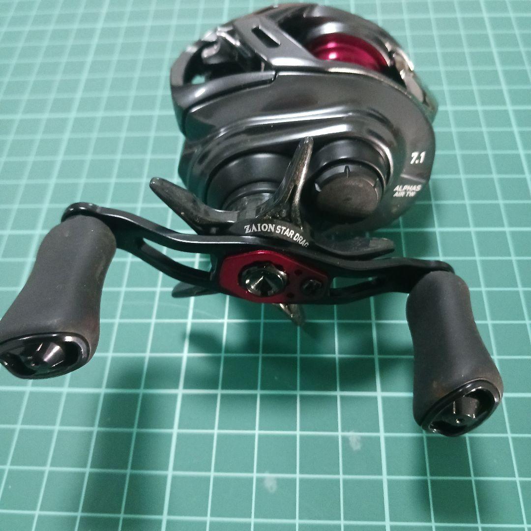 20 ALPHAS AIR TW 7.1 L ベイトリール 左巻き 美品 箱あり