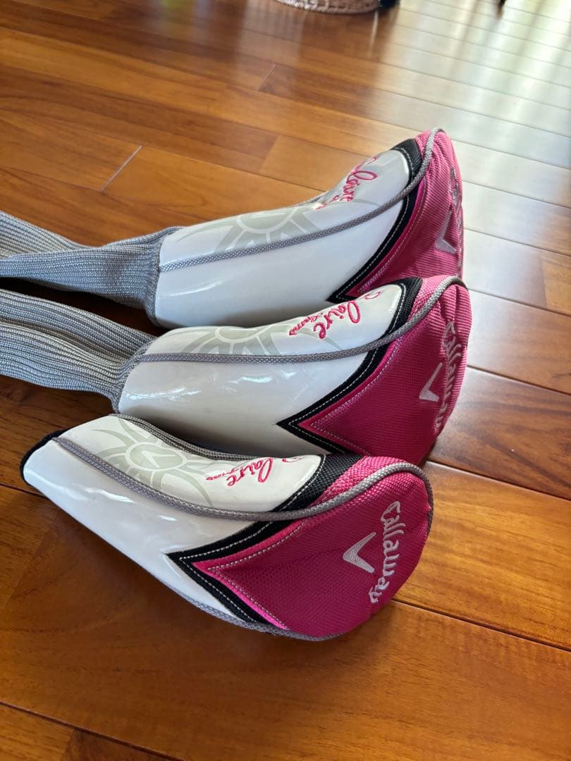 Callaway キャディバッグ ピンク　ヘッドカバー付