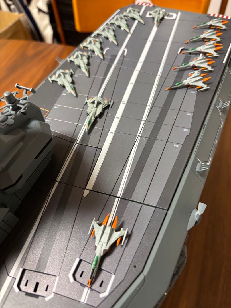 【宇宙戦艦2205】Hachette 1/350 戦闘空母〈日向〉
